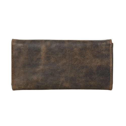 Rustic Vintage Leather Clutch